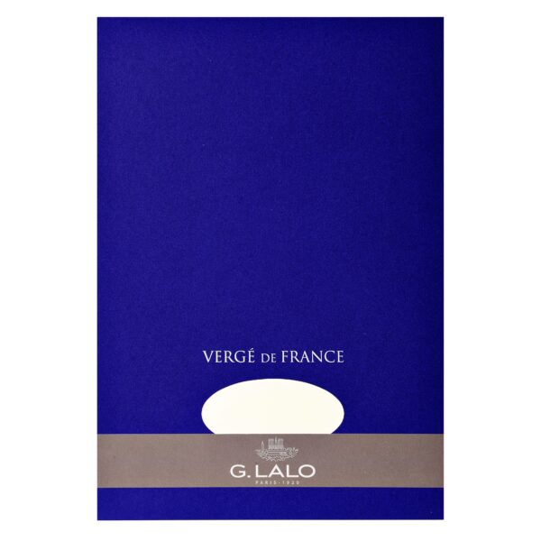 Schrijfblok Lalo A4 blanco 100 pagina&apos;s 100gr gevergeerd wit