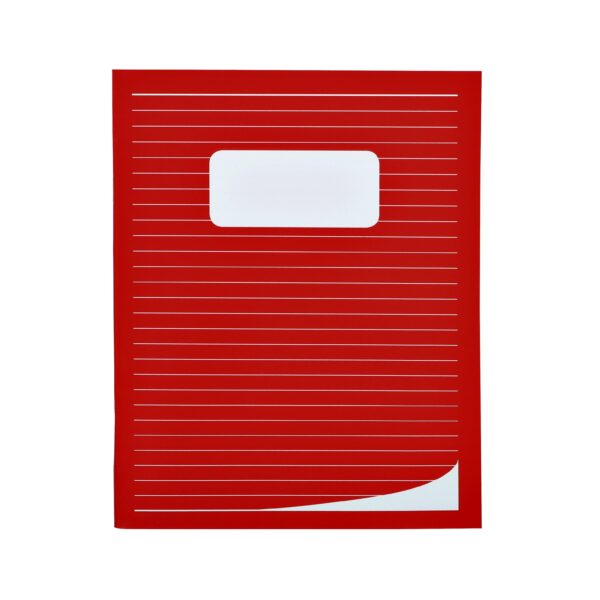 Schrift Qbasic 210x165mm lijn 80blz 70gr assorti | 10 stuks