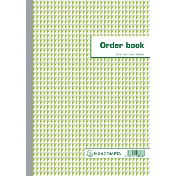 Orderboek Exacompta 297x210mm 50x2vel | 5 stuks
