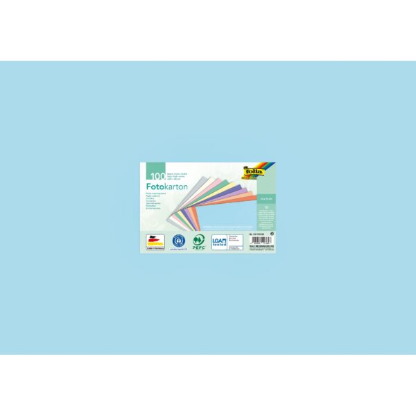 Fotokarton Folia 2-zijdig 50x70cm pastel assorti | 100 stuks
