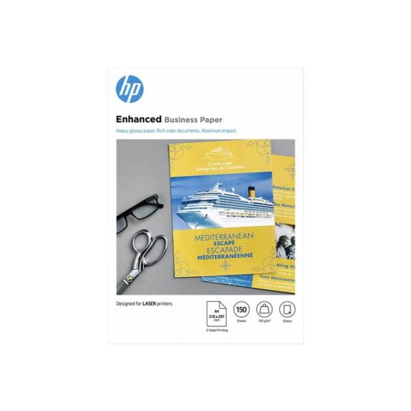 Fotopapier hp cg965a a4 laser 150gr glans