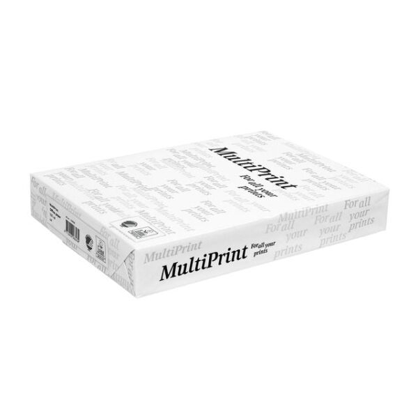 Kopieerpapier Multiprint A4 75gr wit 500 vel | 5 stuks