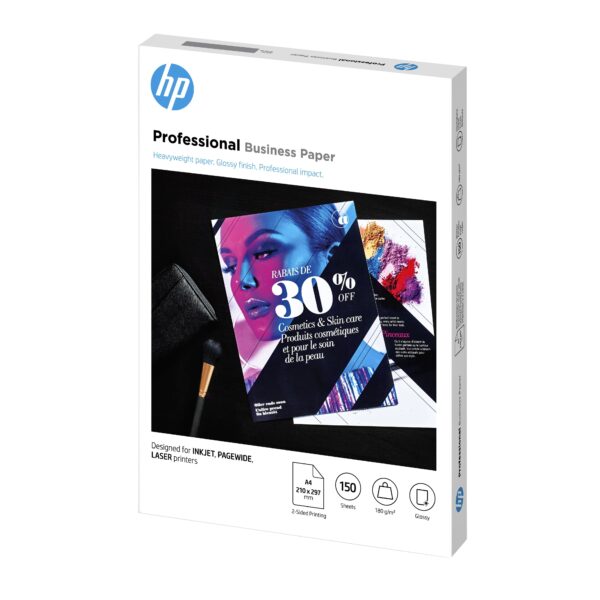 Fotopapier hp 3vk91a a4 laser 180gr glans