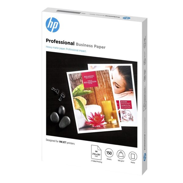 Inkjetpapier hp 7mv79a a4 180gr mat