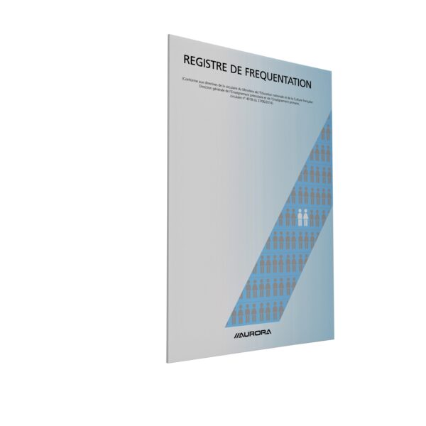 Aanwezigheidsregister Aurora A4 Franstalig 64 pagina&apos;s | 25 stuks