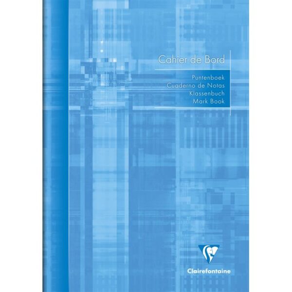 Puntenboek leraren Clairefontaine A4 72 pagina&apos;s 110gr meertalig assorti | 10 stuks