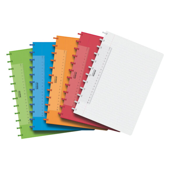 Schrift Adoc A4 ruit 4x8mm 144blz 90gr assorti | 10 stuks