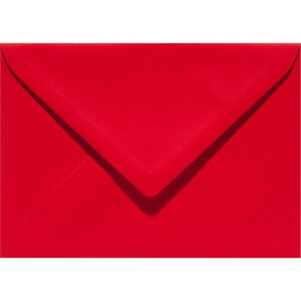 Envelop Papicolor EA5 156x220mm rood pak à 6 stuks