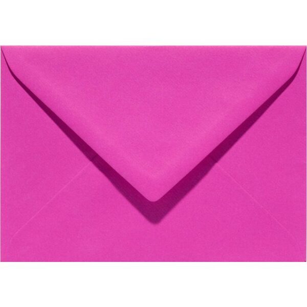 Envelop Papicolor EA5 156x220mm felroze pak à 6 stuks
