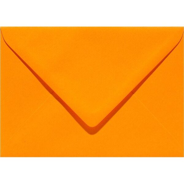 Envelop Papicolor EA5 156x220mm oranje pak à 6 stuks
