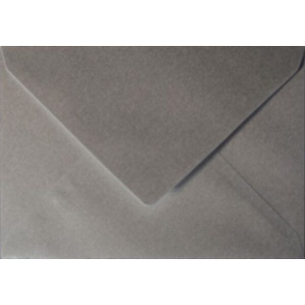 Envelop Papicolor EA5 156x220mm metallic pearl-platinum pak à 6 stuks