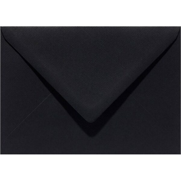 Envelop Papicolor EA5 156x220mm ravenzwart pak à 6 stuks