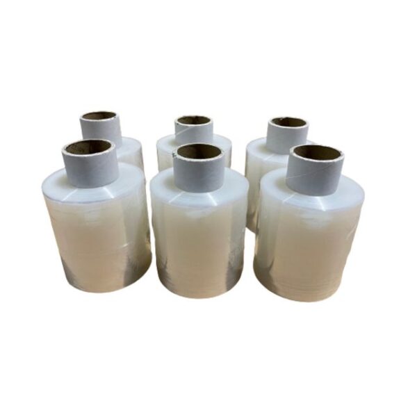 Wikkelfolie IEZZY 100mmx250m 20mu transparant | 24 stuks