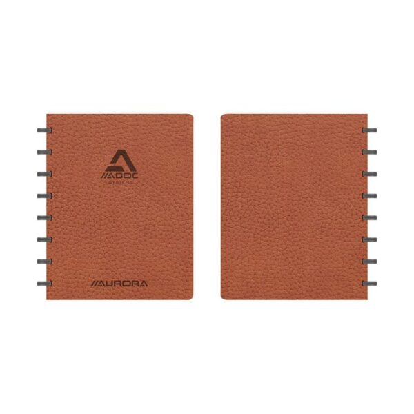 Schrift Adoc Business A5 ruit 5x5mm 144 pagina&apos;s 90gr bruin | 10 stuks