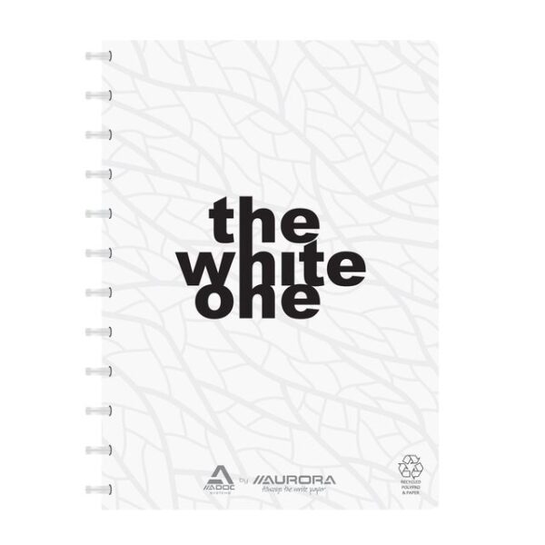 Schrift Adoc Recycled A4 blanco 144 pagina&apos;s 80gr wit | 10 stuks