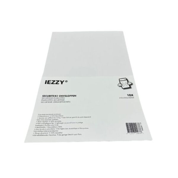 Securitex envelop IEZZY 250x350x38mm 10 stuks