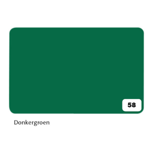Fotokarton Folia 2-zijdig 50x70cm 300gr nr58 donkergroen | 10 stuks