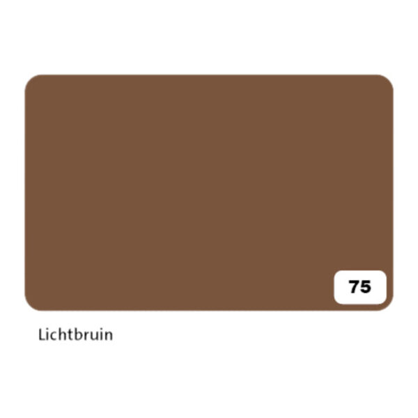 Fotokarton Folia 2-zijdig 50x70cm 300gr nr75 lichtbruin | 10 stuks