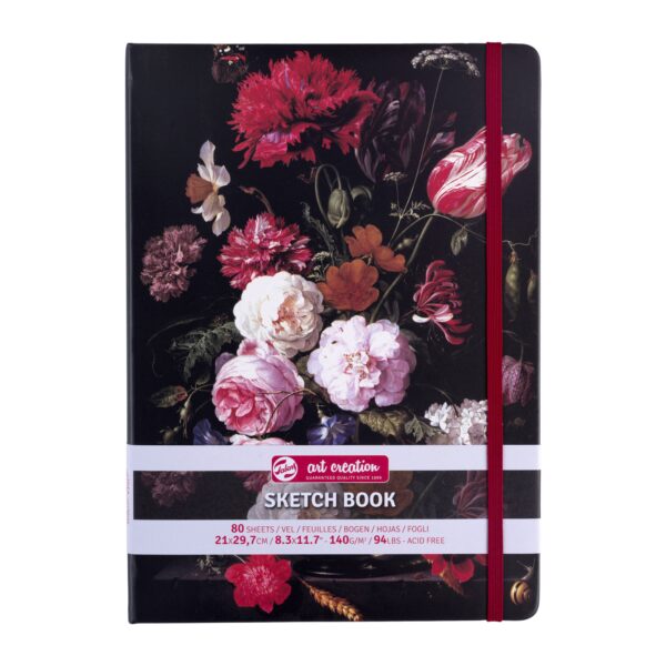Schetsboek Talens Art Creation 80 witte vellen 140gr 210x297mm stilleven | 5 stuks