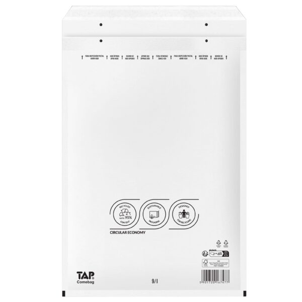 Envelop TAP Comebag luchtkussen nr19 320x455mm 100 stuks