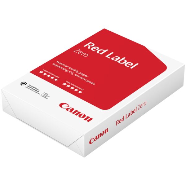 Kopieerpapier Canon Red Label Zero A3 80gr wit 500 vel | 5 stuks