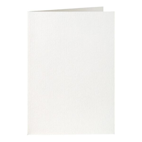 Correspondentiekaart Papicolor dubbel 105x148mm hagelwit pak à 6 stuks