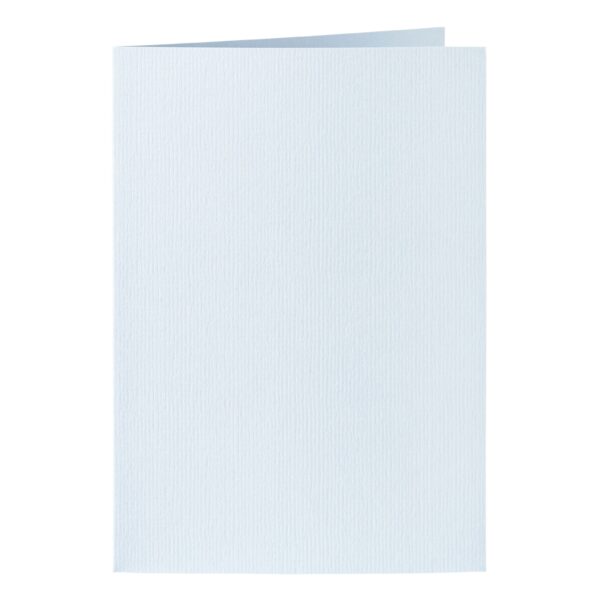 Correspondentiekaart Papicolor dubbel 105x148mm babyblauw pak à 6 stuks