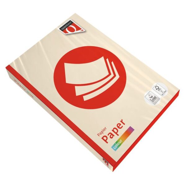 Kopieerpapier Quantore Colour A4 160gr creme 250 vel