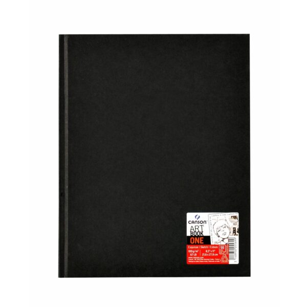 Schetsboek Canson Art Book One hardcover 98vel 100gr 216x279mm wit