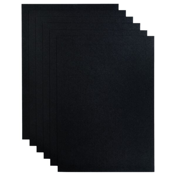 Kopieerpapier Papicolor A4 200gr 6 vel ravenzwart