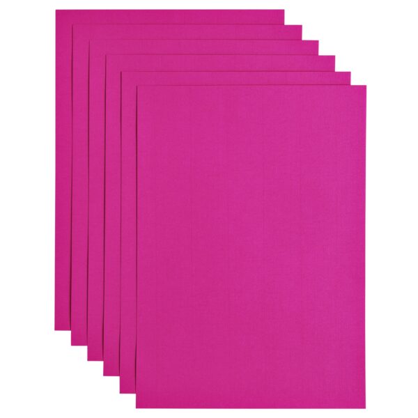 Kopieerpapier Papicolor A4 200gr 6 vel felroze