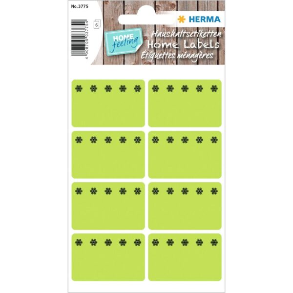 Etiket HERMA 3775 26x40mm diepvries groen 48stuks