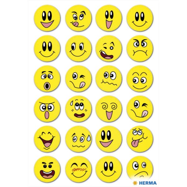 Etiket HERMA 3657 smiley met wiebeleffect
