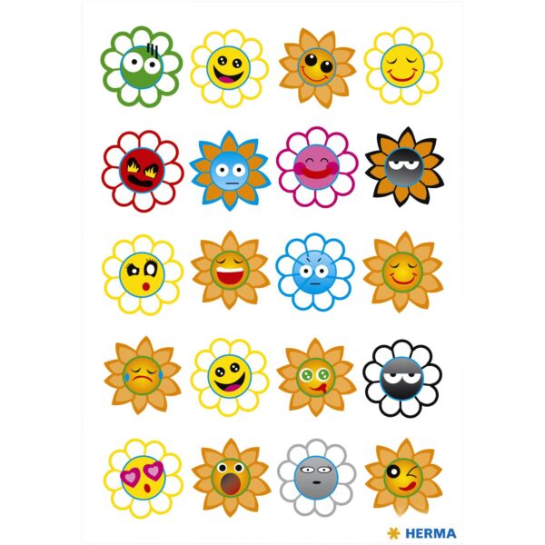 Etiket HERMA 3668 crazy zonnen puffy