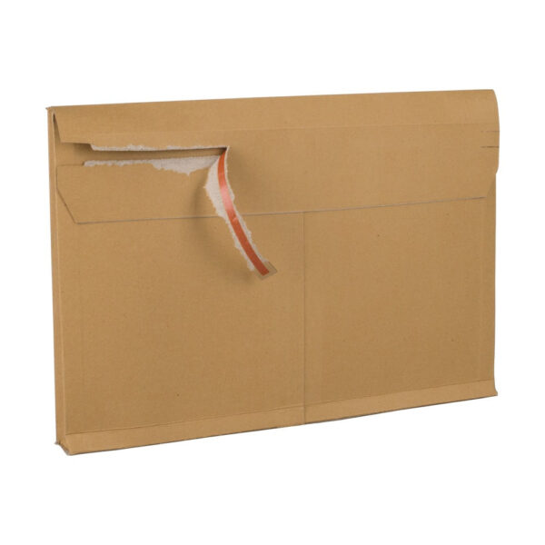 Envelobox 220 x 155 x 30 mm bruin | 100 stuks