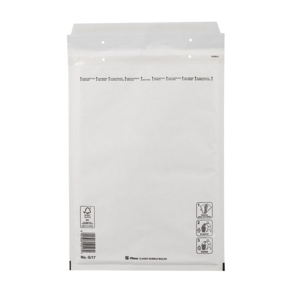 Luchtkussen enveloppen wit 230 x 340 mm (g/17)