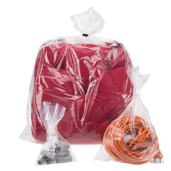 Plastic zakken (ldpe) 70 x 100 cm 100 micron transparant