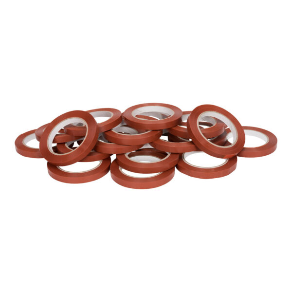 Mopp omsnoeringstape (strappingtape) oranje 12 mm x 66 meter | 24 stuks