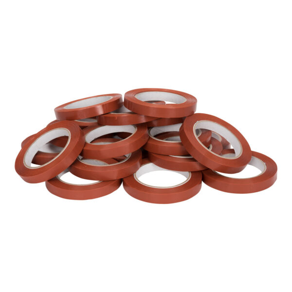 Mopp omsnoeringstape (strappingtape) oranje 15 mm x 66 meter | 20 stuks