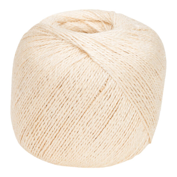 Sisal touw 2/400 2-draads geweven 450 meter per bol